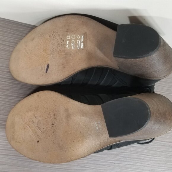 Free People Hybrid Strappy Ankle Boot, Black Nubuck, Womens Various Sizes - Picture 11 of 11